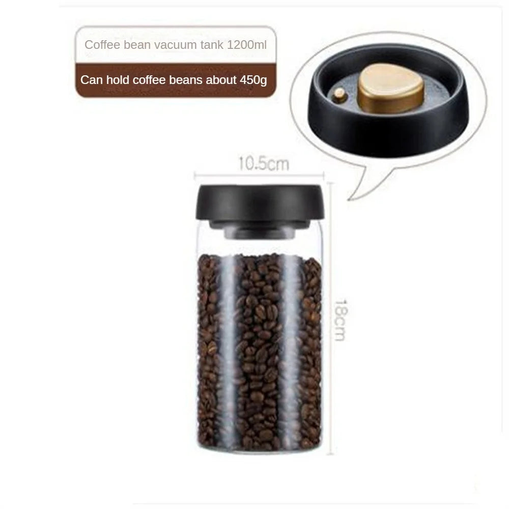 EspressGo FreshSeal Coffee Canister